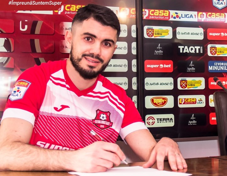 FOTBAL – Mijlocaş nou la Hermannstadt