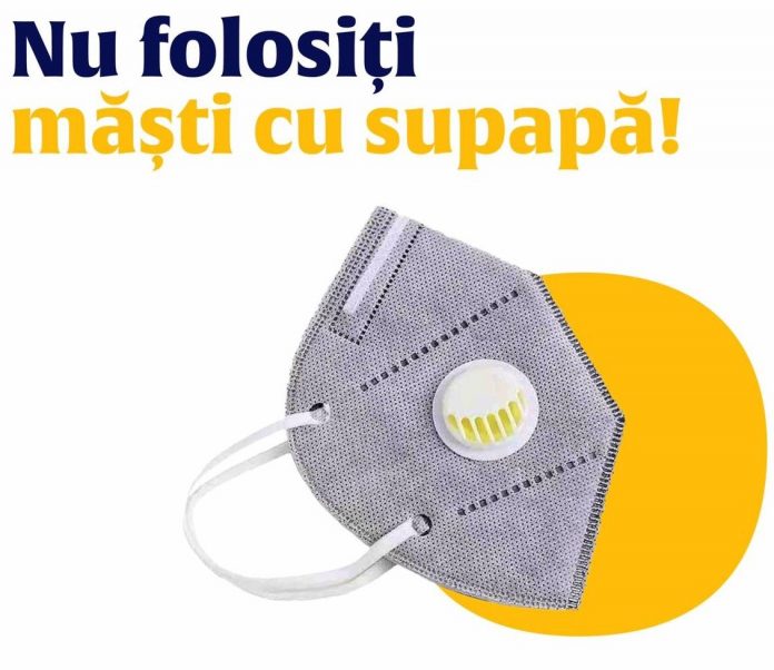 foto masca cu supapa