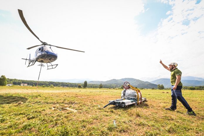 FOTO Elicopter Anii Drumetiei Sursa Consiliul Judetean Sibiu