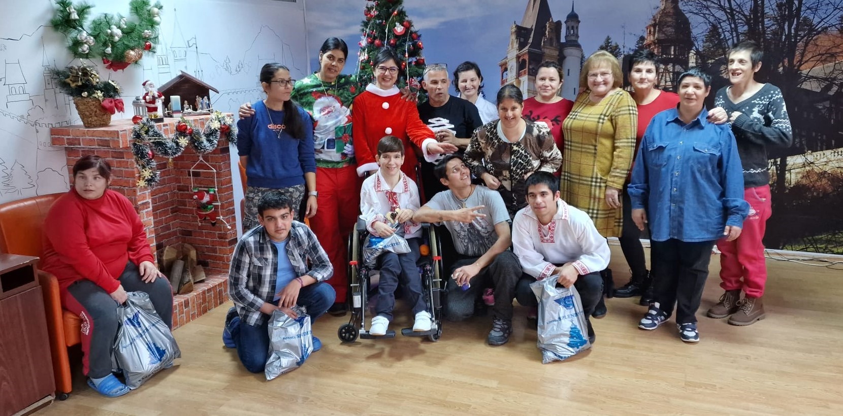 VIDEO Locul din Mediaş cu cele mai frumoase cadouri: bunătatea şi dărnicia