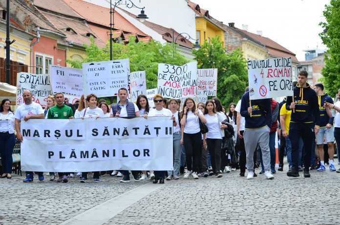 foto marsul sanatatii plamanilor