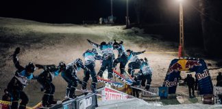 SPORT: Imaginea zilei vine de la Păltiniş Arena