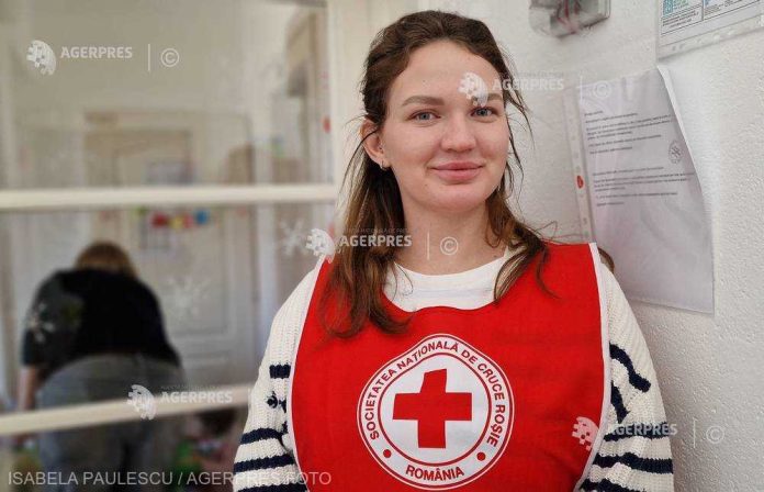 daria educatoare din Ucraina la Crucea Rosie Sibiu